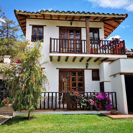 Pensjonat Casa Tzabar Villa de Leyva Zewnętrze zdjęcie