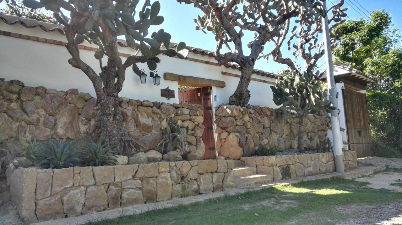 Pensjonat Casa Tzabar Villa de Leyva Zewnętrze zdjęcie
