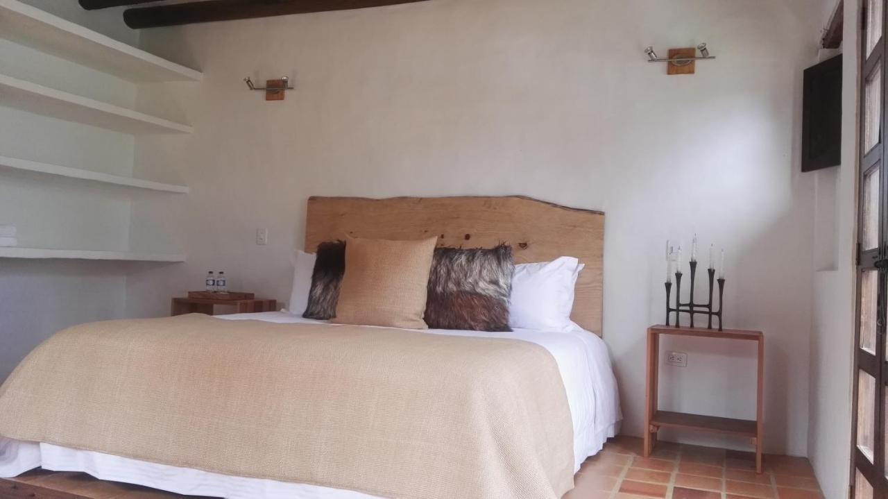 Pensjonat Casa Tzabar Villa de Leyva Zewnętrze zdjęcie