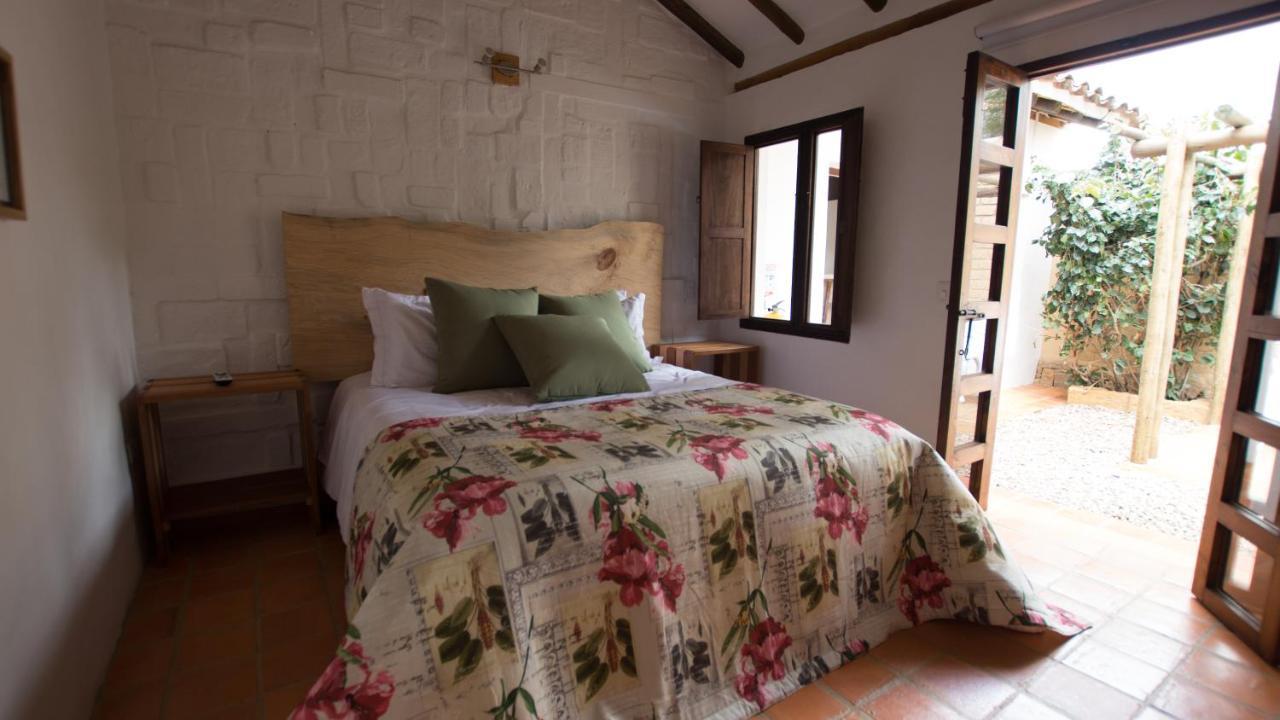 Pensjonat Casa Tzabar Villa de Leyva Zewnętrze zdjęcie