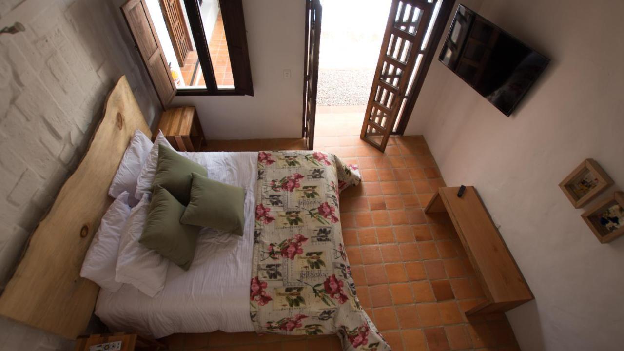 Pensjonat Casa Tzabar Villa de Leyva Zewnętrze zdjęcie
