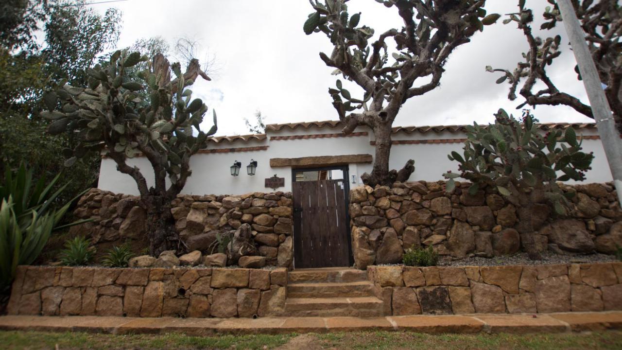 Pensjonat Casa Tzabar Villa de Leyva Zewnętrze zdjęcie