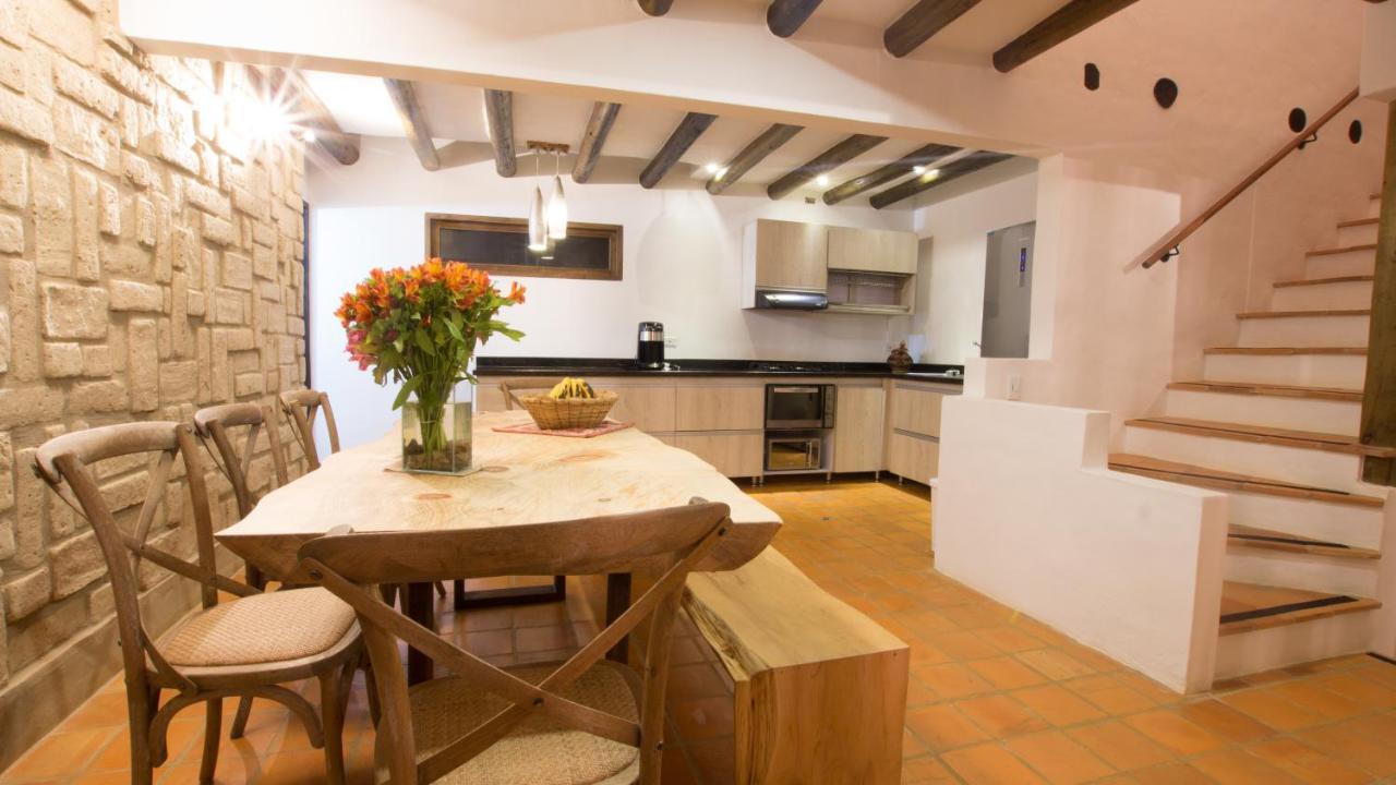 Pensjonat Casa Tzabar Villa de Leyva Zewnętrze zdjęcie