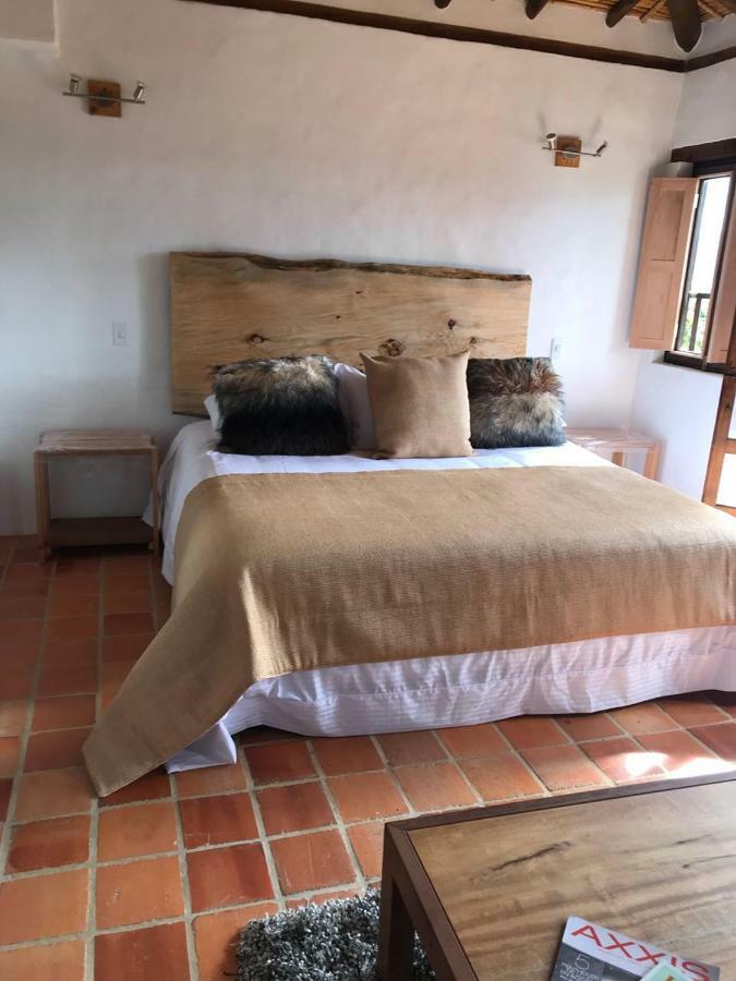 Pensjonat Casa Tzabar Villa de Leyva Zewnętrze zdjęcie